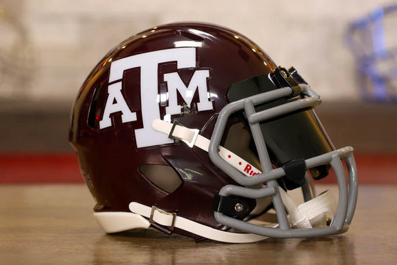 Texas A&M Aggies Riddell Speed Mini Helmet - GG Edition