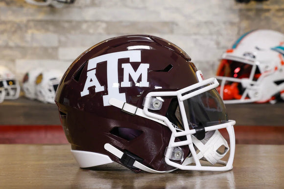 Texas A&M Riddell SpeedFlex Mid-Size Helmet