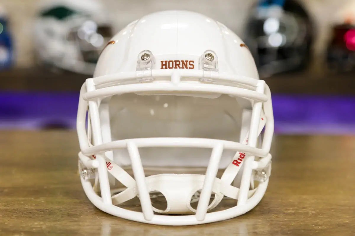 adidas football helmet shield Texas Longhorns Mini Speed