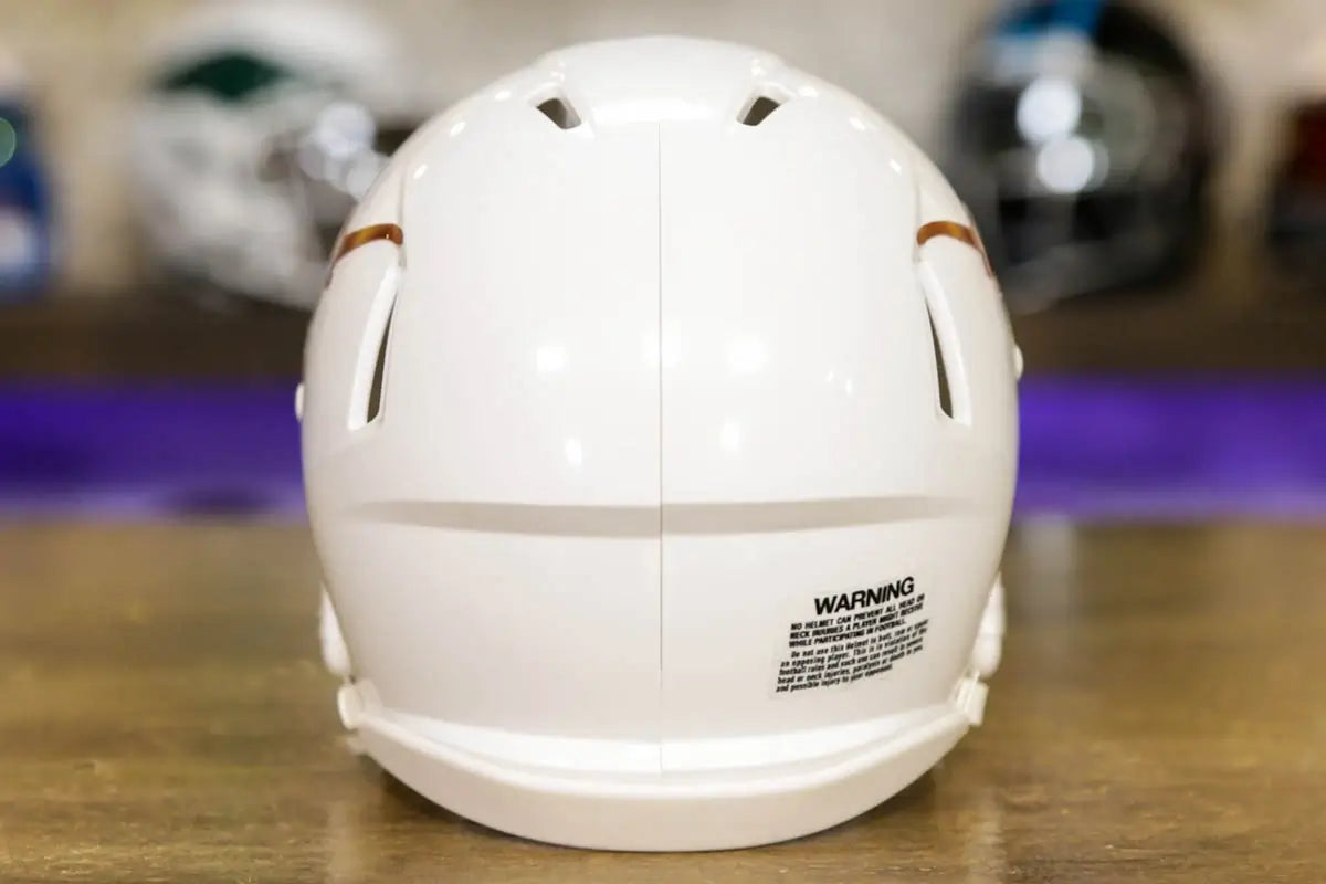 thumbnail image 2 of Texas Longhorns NCAA Riddell SPEED Mini Football Helmet – Collectible Display 2 of 6