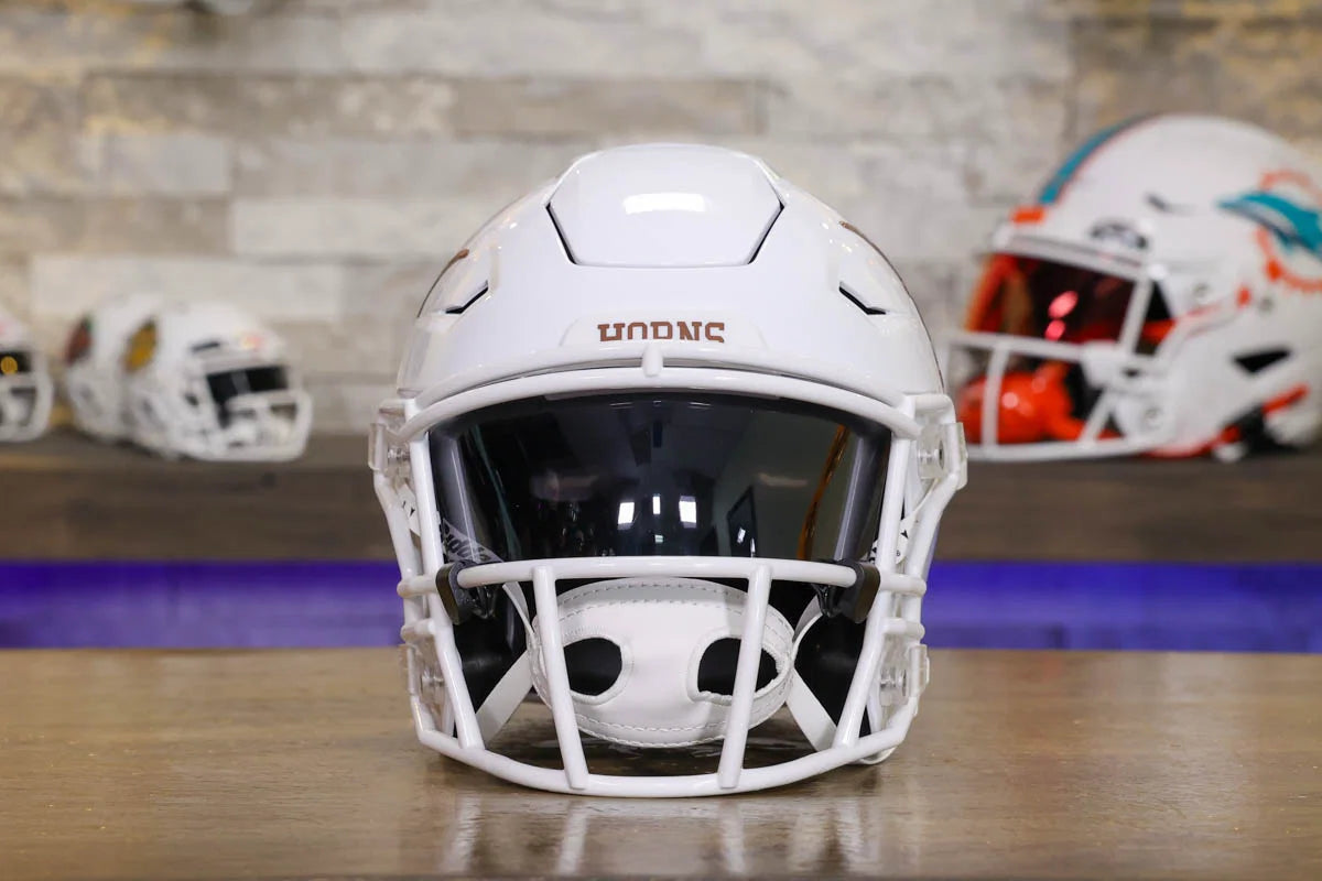 Texas Longhorns Riddell SpeedFlex Mid-Size Helmet – Green Gridiron