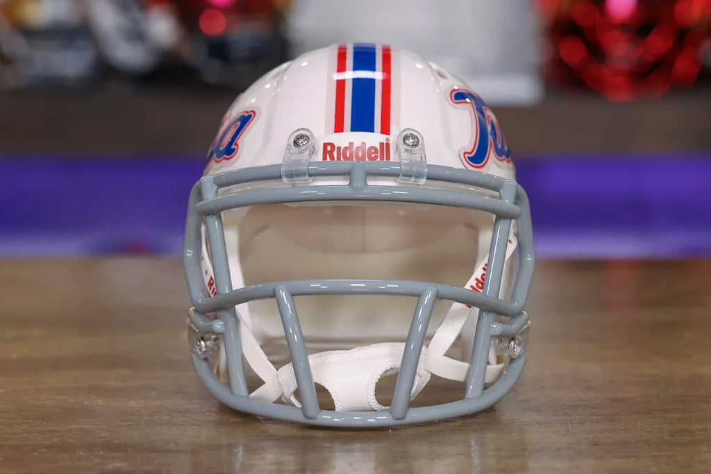 clearwater tornado football helmet Tulsa Golden Hurricane Riddell Speed Mini Helmet
