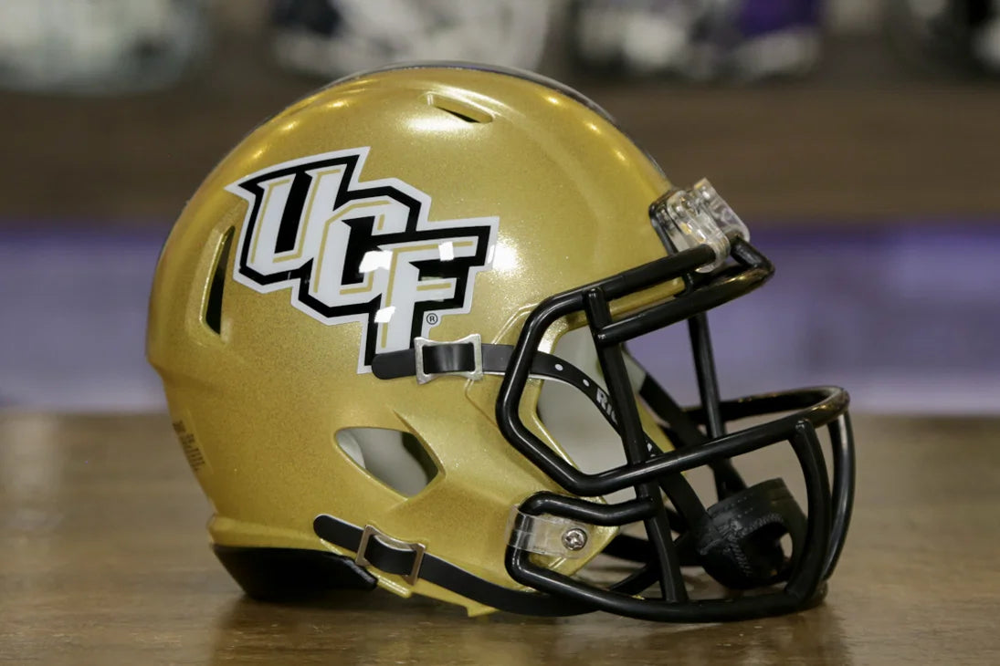 authentic ucf football helmet Riddell Central Florida Knights Replica Mini Speed Style Matte White They model the official team designs and colors on a smaller scale Ranking every helmet that UCF