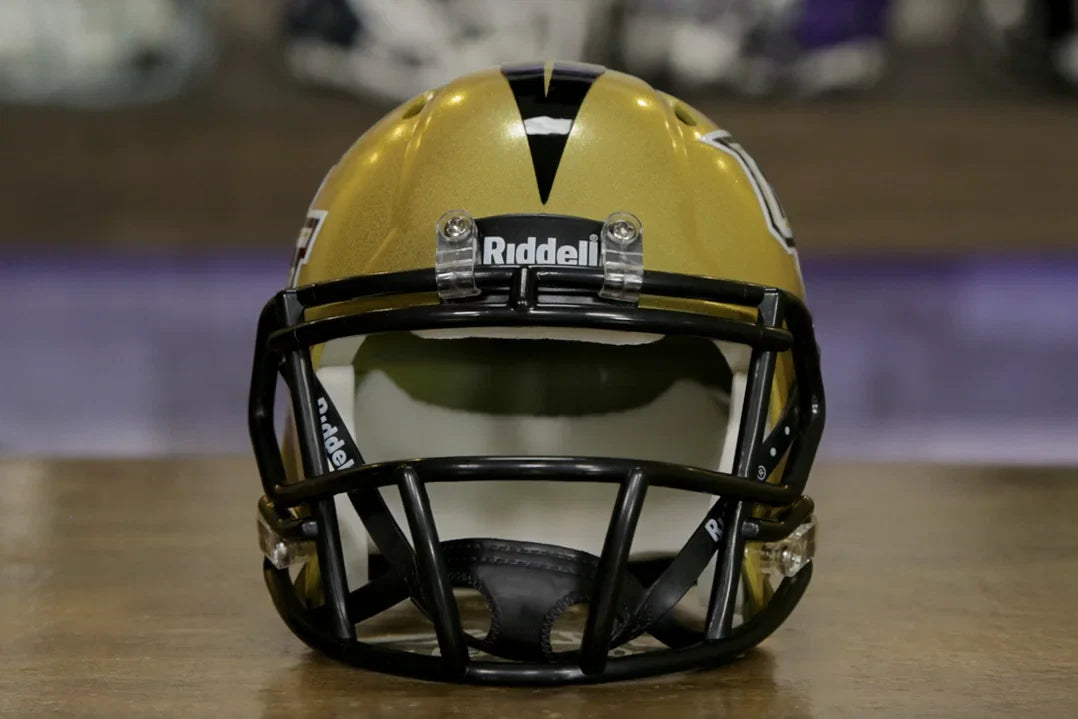 UCF Knights Riddell Speed Mini Helmet - Gold – Green Gridiron, Inc.