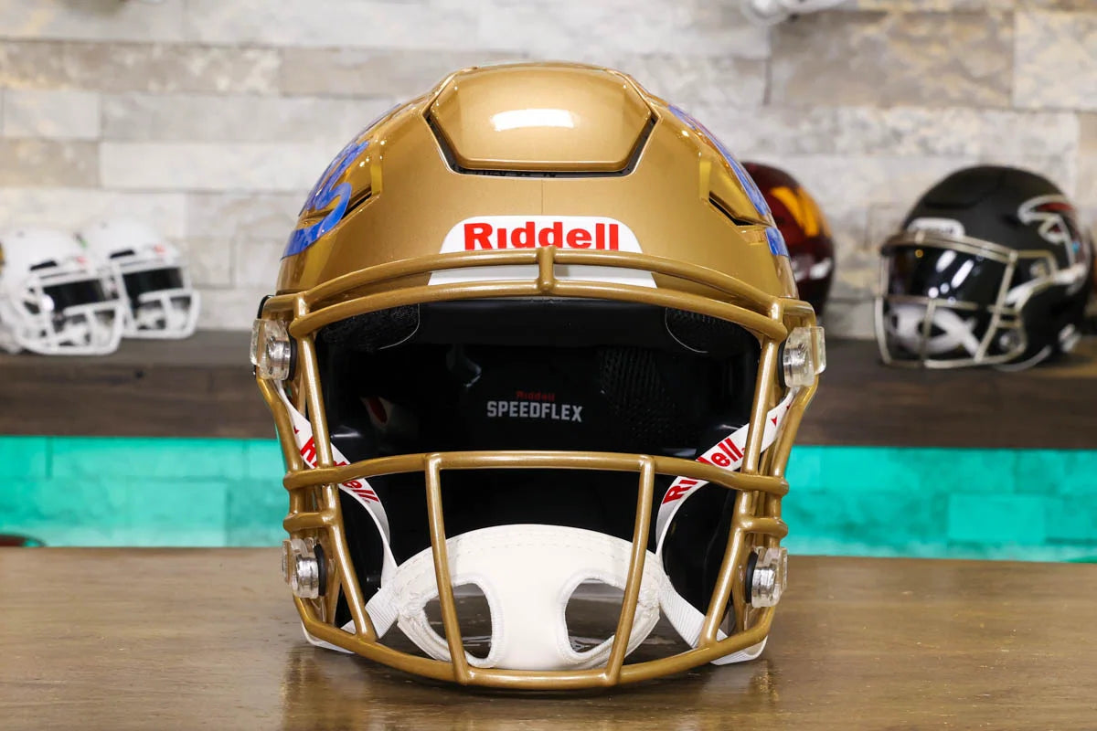 Riddell ゴールド ヘルメット UCLABruinsRiddellSpeedFlexHelm
