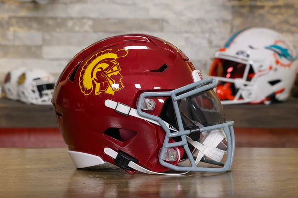 USC Trojans Riddell SpeedFlex Mid-Size Helmet – Green Gridiron, Inc