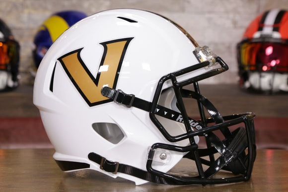 Vanderbilt Commodores Riddell Speed Replica Helmet - White