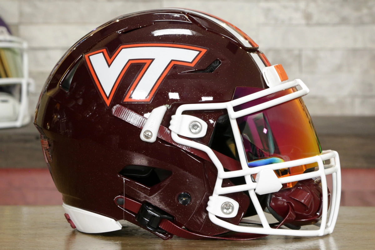 Virginia Tech Hokies Riddell SpeedFlex Helmet - GG Edition – Green ...