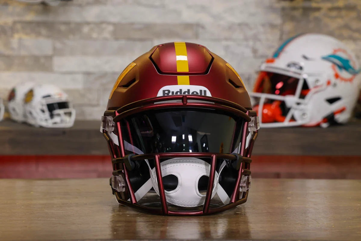 Washington Commanders Riddell SpeedFlex Mid-Size Helmet – Green Washington Commanders Riddell SpeedFlex Mid-Size Helmet – Green
