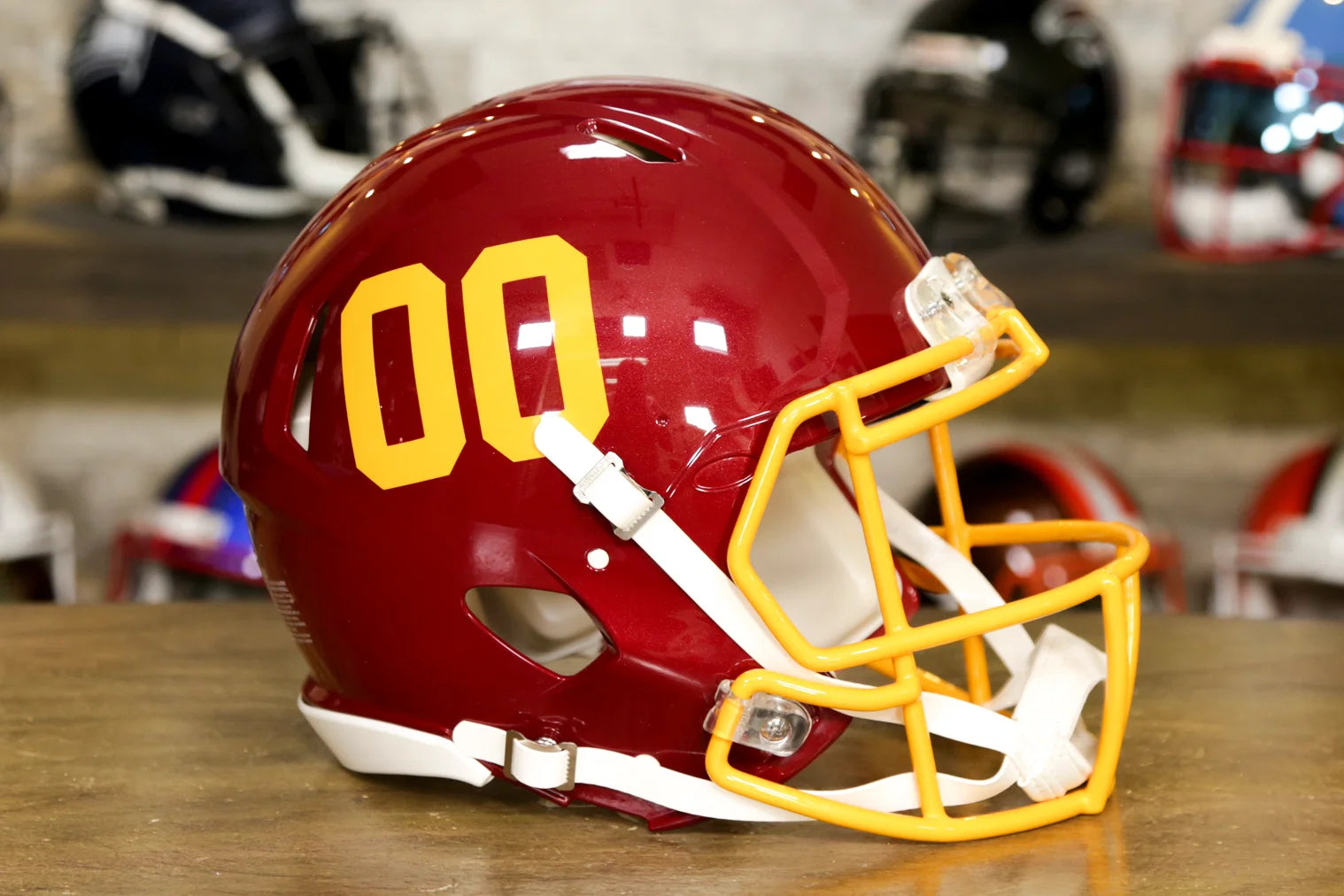 Washington Football Team Riddell Speed Authentic Helmet 2021 Throwback