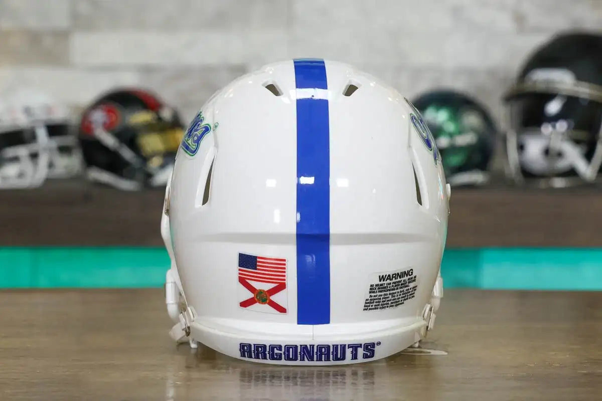 West Florida Argonauts Speed Mini Helmet – Green Gridiron, Inc