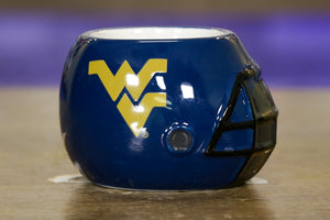 West Virginia Mountaineers - Ceramic Helmet Caddy