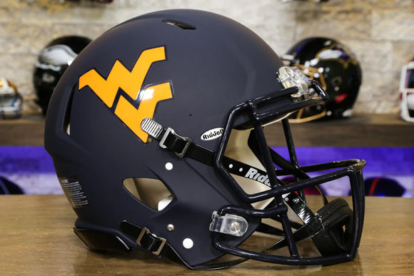 West Virginia Mountaineers Riddell Speed Authentic Helmet