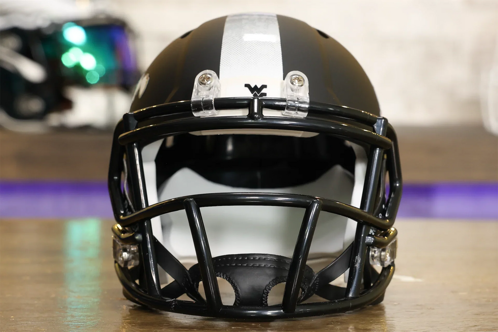 2018 mountain west football mini helmets West Virginia Mountaineers Coal Rush Mini Speed