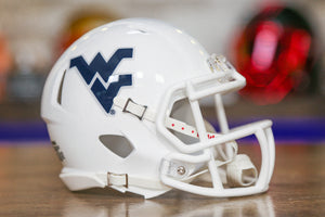 West Virginia Mountaineers Riddell Speed Mini Helmet - Stars and Stripes