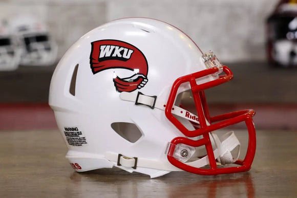 eastern kentucky football helmet Wildcats Riddell Speed Display catching display for game days Six Colonels Named Preseason All-UAC,