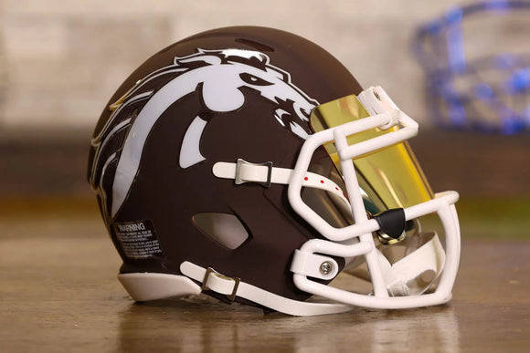 Western Michigan Broncos Riddell Speed Mini Helmet - GG Edition