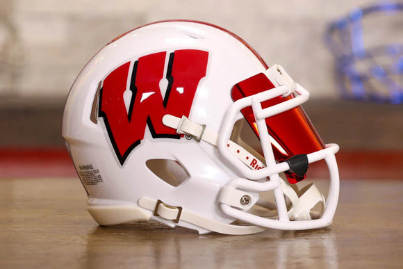 Wisconsin Badgers Riddell Speed Mini Helmet - GG Edition