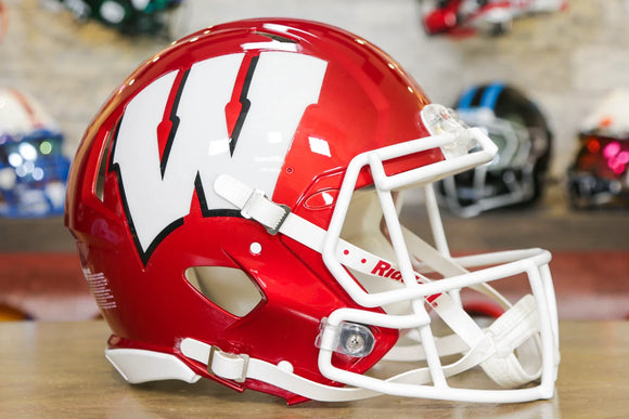 Wisconsin Badgers Riddell Speed Authentic Helmet