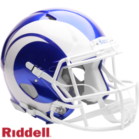 Los Angeles Rams Riddell Speed Authentic Helmet - Fearsome White
