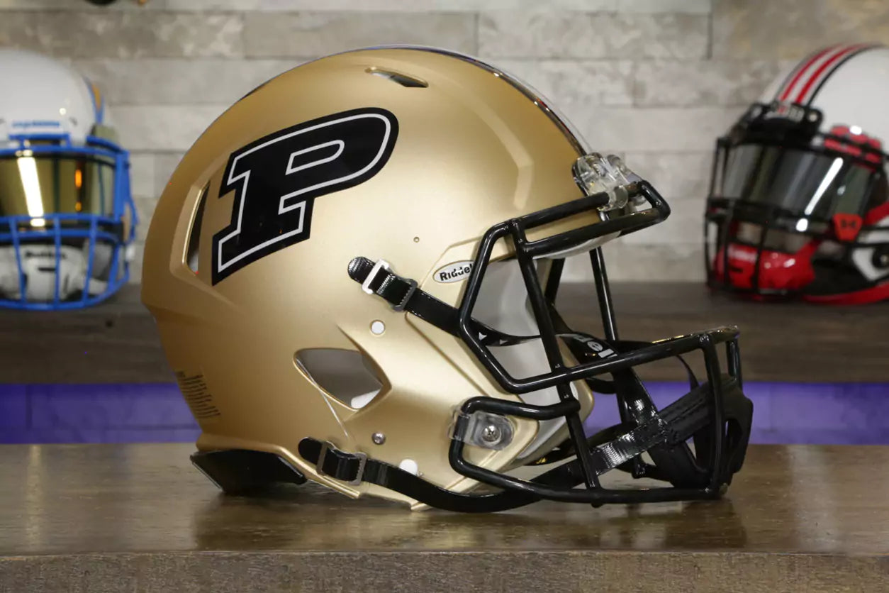 authentic purdue football helmet Purdue Boilermakers Riddell Speed Authentic Helmet