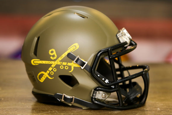 Army Black Knights Riddell Speed Mini Helmet - 2019 Army-Navy Game