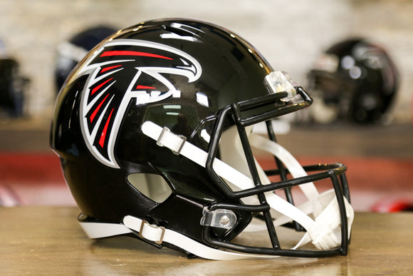 Réplica de casco Riddell Speed ​​de los Atlanta Falcons - Retroceso 2003-2019 