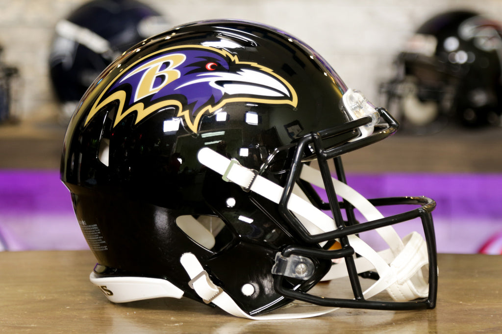 Baltimore Ravens Riddell Speed Authentic Helmet – Green Gridiron, Inc.