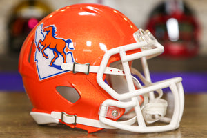 Boise State Broncos Riddell Speed Mini Helmet - Orange