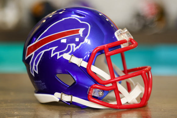 Buffalo Bills Riddell Speed Mini Helmet - Flash