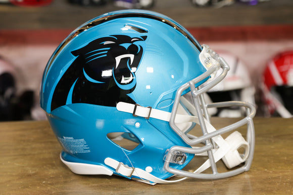 Casco Carolina Panthers Riddell Speed ​​Authentic - Flash