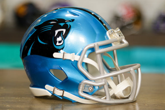Carolina Panthers Riddell Speed Mini Helmet - Flash