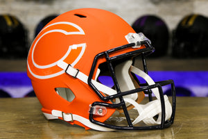 Chicago Bears Riddell Speed Replica Helmet - AMP