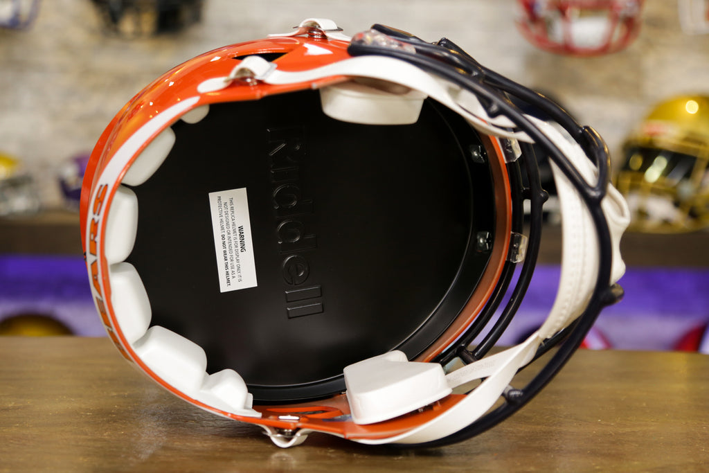 Chicago Bears Riddell Camo Alternate Revolution Speed ​​​​Display Réplica  de casco de