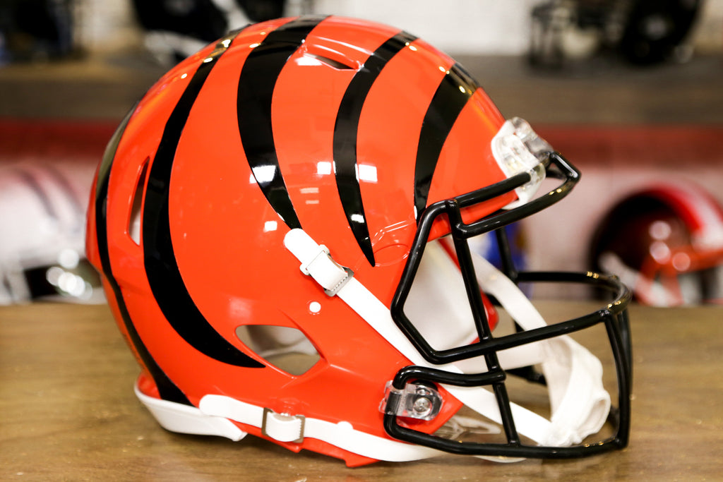 Cincinnati Bengals Riddell Speed Authentic Helmet – Green Gridiron