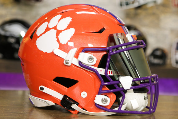 Casco Clemson Tigers Riddell SpeedFlex - Edición GG