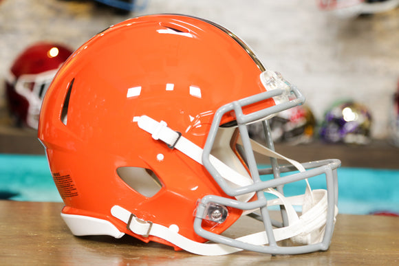 Cleveland Browns Riddell Speed Authentic Helmet - 1962-1974 Throwback