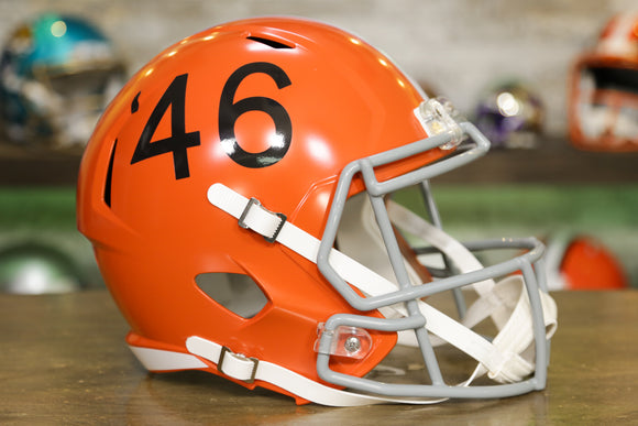 Cleveland Browns Riddell Speed Replica Helmet - 1946 Throwback