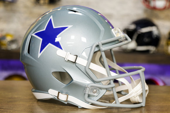 Réplica de casco Riddell Speed ​​de los Dallas Cowboys - Retroceso de 1964-1966