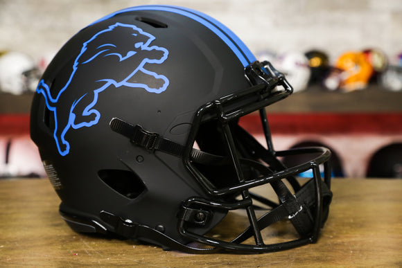 Detroit Lions Riddell Speed Authentic Helmet - Eclipse