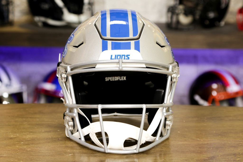 Detroit Lions Helmet Riddell Authentic Full Size SpeedFlex Style