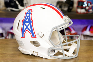 Houston Oilers Riddell Speed Authentic Helmet - 1975-1980 Throwback