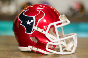 Houston Texans Riddell Speed Mini Helmet - Flash