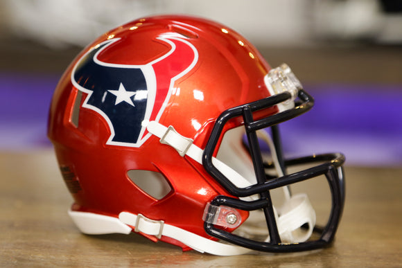 Riddell Houston Texans Revolution Speed Mini Football Helmet