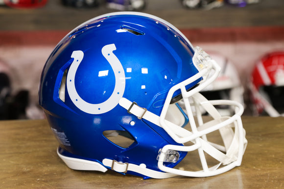 Indianapolis Colts Riddell Speed Authentic Helmet - Flash