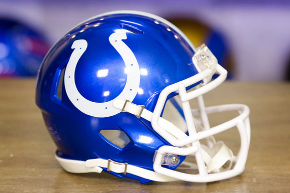 Indianapolis Colts Riddell Speed Mini Helmet - Flash