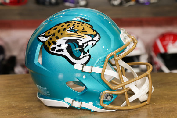 Jacksonville Jaguars Riddell Speed Authentic Helmet - Flash