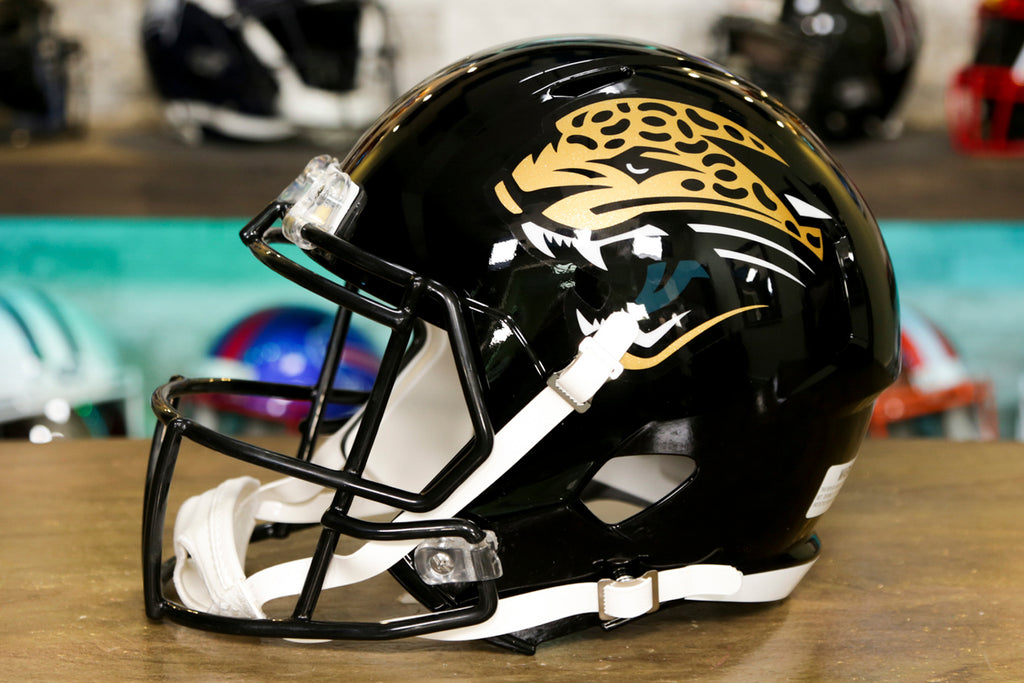 Jacksonville Jaguars Speed Replica Throwback Football Helmet 1995-2012