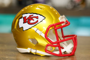 Kansas City Chiefs Riddell Speed Mini Helmet - Flash