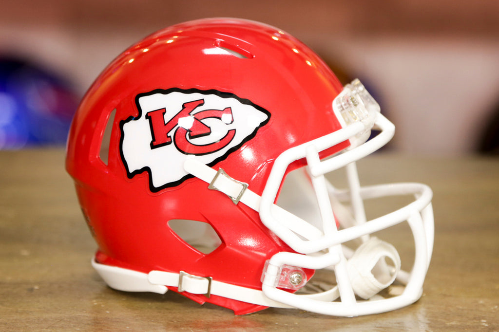 Kansas City Chiefs Riddell Speed Authentic Helmet – The Speedy Cheetah